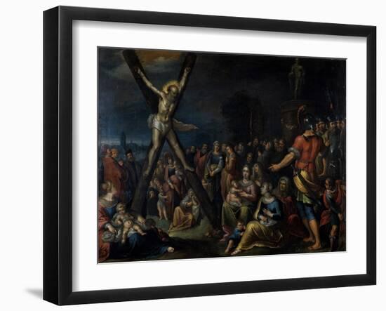 St Andrew on the Cross-Frans Francken II-Framed Giclee Print