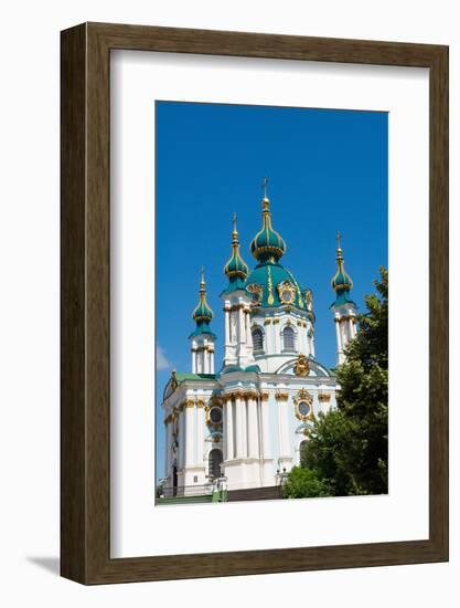 St, Andrew's Church, Kiev, Ukraine, Europe-Bruno Morandi-Framed Photographic Print