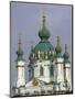 St. Andrew's Church, Kiev, Ukraine from the Park-William Perry-Mounted Photographic Print