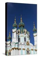 St. Andrew's Church, Kiev, Ukraine.-William Sutton-Stretched Canvas