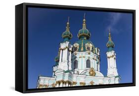 St. Andrew's Church, Kiev, Ukraine.-William Sutton-Framed Stretched Canvas