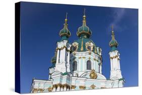 St. Andrew's Church, Kiev, Ukraine.-William Sutton-Stretched Canvas