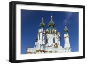 St. Andrew's Church, Kiev, Ukraine.-William Sutton-Framed Photographic Print