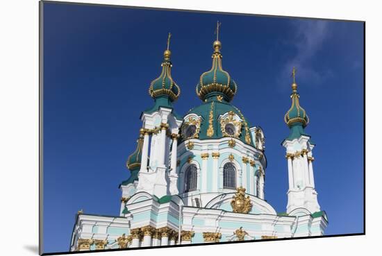 St. Andrew's Church, Kiev, Ukraine.-William Sutton-Mounted Photographic Print