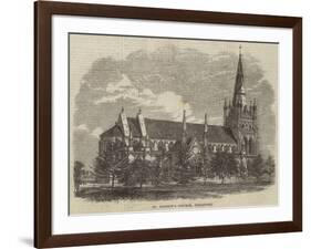 St Andrew's Church, Singapore-null-Framed Giclee Print