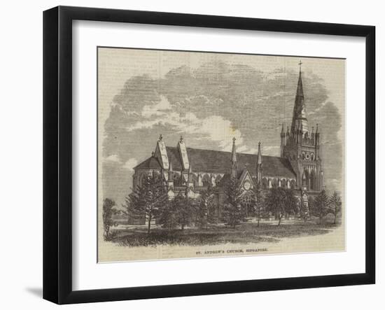 St Andrew's Church, Singapore-null-Framed Giclee Print