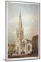 St Andrew's Church, Wells Street, Marylebone, London, C1846-Day & Haghe-Mounted Giclee Print