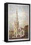 St Andrew's Church, Wells Street, Marylebone, London, C1846-Day & Haghe-Framed Stretched Canvas