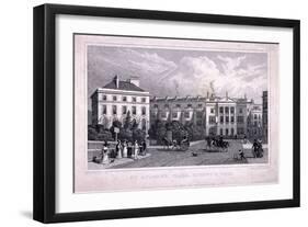 St Andrew's Place, Regent's Park, Marylebone, London, 1828-William Radclyffe-Framed Giclee Print