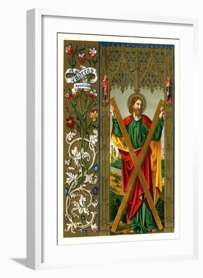 St Andrew the Apostle, 1886-null-Framed Giclee Print