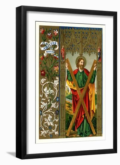St Andrew the Apostle, 1886-null-Framed Premium Giclee Print