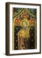 St. Andrew with Satire Cross, Detail of the Rood Screen, St. Agnes Church, Cawston, Norfolk, Uk-null-Framed Giclee Print