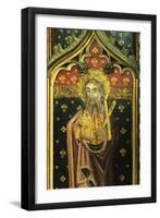 St. Andrew with Satire Cross, Detail of the Rood Screen, St. Agnes Church, Cawston, Norfolk, Uk-null-Framed Giclee Print