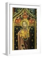 St. Andrew with Satire Cross, Detail of the Rood Screen, St. Agnes Church, Cawston, Norfolk, Uk-null-Framed Giclee Print