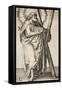 St. Andrew-Lucas van Leyden-Framed Stretched Canvas