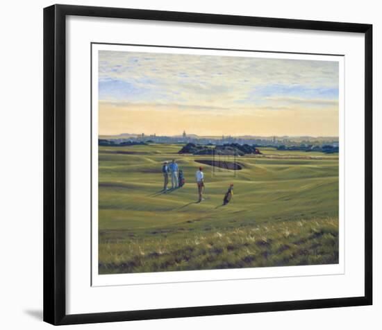 St. Andrews 12th - Heathery (In)-Peter Munro-Framed Collectable Print