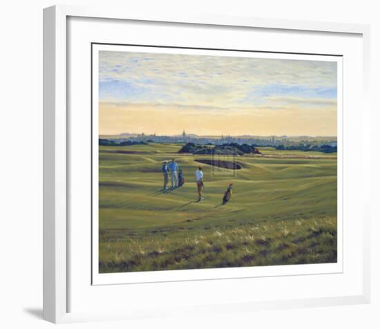 St. Andrews 12th - Heathery (In)-Peter Munro-Framed Collectable Print