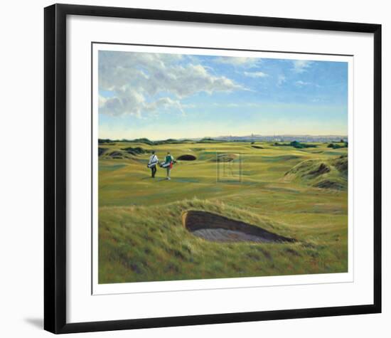 St. Andrews 13th - Hole O'Cross (In)-Peter Munro-Framed Limited Edition