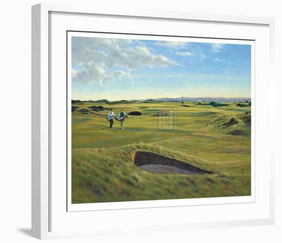 St. Andrews 13th - Hole O'Cross (In)-Peter Munro-Framed Limited Edition