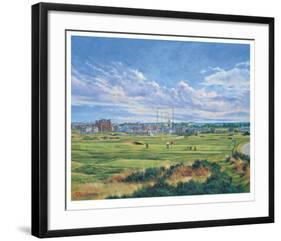 St. Andrews 15th - Cartgate (In)-Peter Munro-Framed Limited Edition