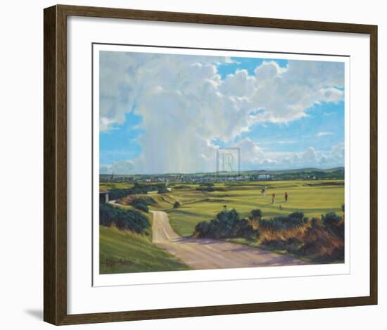 St. Andrews 5th - Hole O'cross (Out)-Peter Munro-Framed Limited Edition