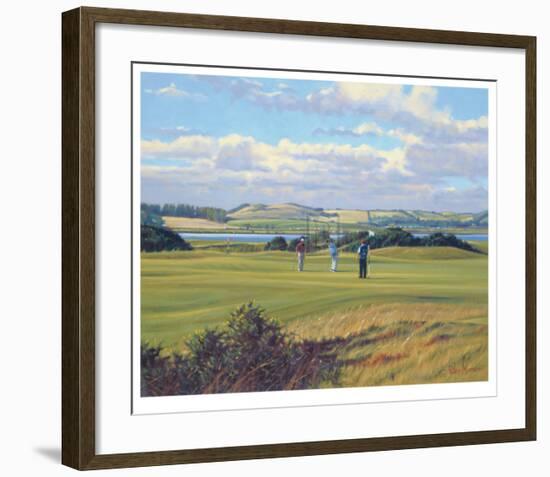 St. Andrews 6th - Heathery (Out)-Peter Munro-Framed Collectable Print