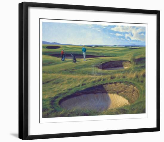 St. Andrews 7th - High (Out)-Peter Munro-Framed Limited Edition