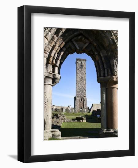 St Andrews Cathedral, St Andrews, Fife, Scotland-Mark Sunderland-Framed Premium Photographic Print