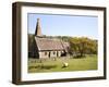 St. Andrews Church, Blubberhouses, North Yorkshire, Yorkshire, England, United Kingdom, Europe-Mark Sunderland-Framed Photographic Print