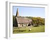 St. Andrews Church, Blubberhouses, North Yorkshire, Yorkshire, England, United Kingdom, Europe-Mark Sunderland-Framed Photographic Print