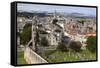 St. Andrews from St. Rules Tower at St. Andrews Cathedral-Mark Sunderland-Framed Stretched Canvas