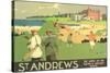 St. Andrews Golf Course-null-Stretched Canvas