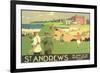 St. Andrews Golf Course-null-Framed Art Print