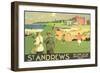 St. Andrews Golf Course-null-Framed Art Print