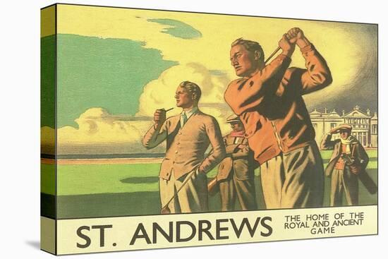 St. Andrews Golf Course-null-Stretched Canvas
