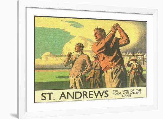 St. Andrews Golf Course-null-Framed Premium Giclee Print