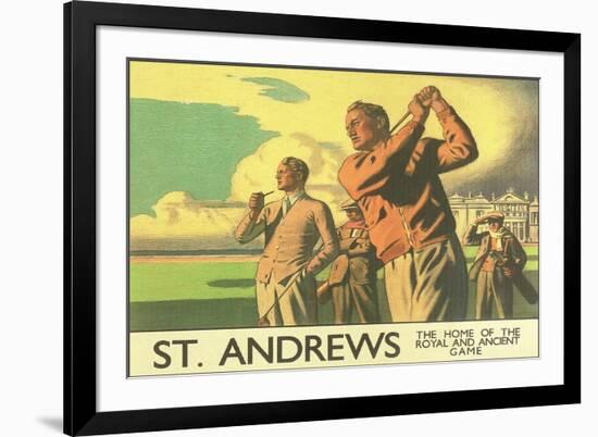 St. Andrews Golf Course-null-Framed Premium Giclee Print