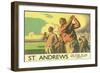 St. Andrews Golf Course-null-Framed Art Print