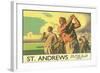 St. Andrews Golf Course-null-Framed Art Print