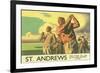 St. Andrews Golf Course-null-Framed Art Print