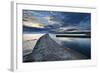 St. Andrews Harbour at Dawn, Fife, Scotland, United Kingdom, Europe-Mark Sunderland-Framed Photographic Print