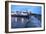 St. Andrews Harbour before Dawn, Fife, Scotland, United Kingdom, Europe-Mark-Framed Photographic Print