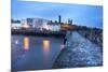 St. Andrews Harbour before Dawn, Fife, Scotland, United Kingdom, Europe-Mark-Mounted Photographic Print
