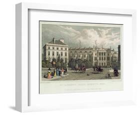 St. Andrews Place, Regents Park, 1828-Thomas Hosmer Shepherd-Framed Giclee Print