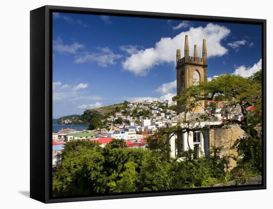 St. Andrews Presbyterian Kirk, St. George's, Grenada, Windward Islands, West Indies-Richard Cummins-Framed Stretched Canvas