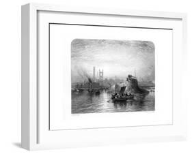 St Andrews, Scotland, 1870-S Bradshaw-Framed Giclee Print