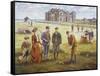 St Andrews-Lee Dubin-Framed Stretched Canvas