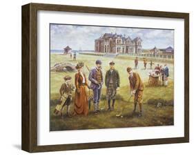 St Andrews-Lee Dubin-Framed Giclee Print