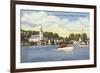 St. Ann's Church, Mackinac Island, Michigan-null-Framed Premium Giclee Print