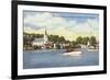 St. Ann's Church, Mackinac Island, Michigan-null-Framed Premium Giclee Print